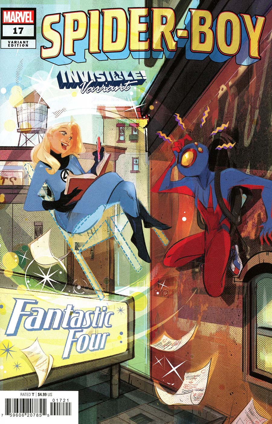 Spider-Boy #17 Cover B Variant Nicoletta Baldari Invisible Cover