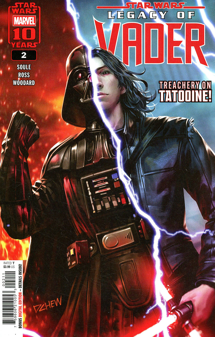 Star Wars Legacy Of Vader #2 Cover A Regular Derrick Chew Cover