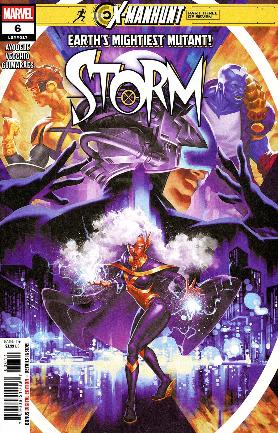 Storm Vol 5 #6 Cover A Regular Mateus Manhanini Cover (X-Manhunt Part 3)