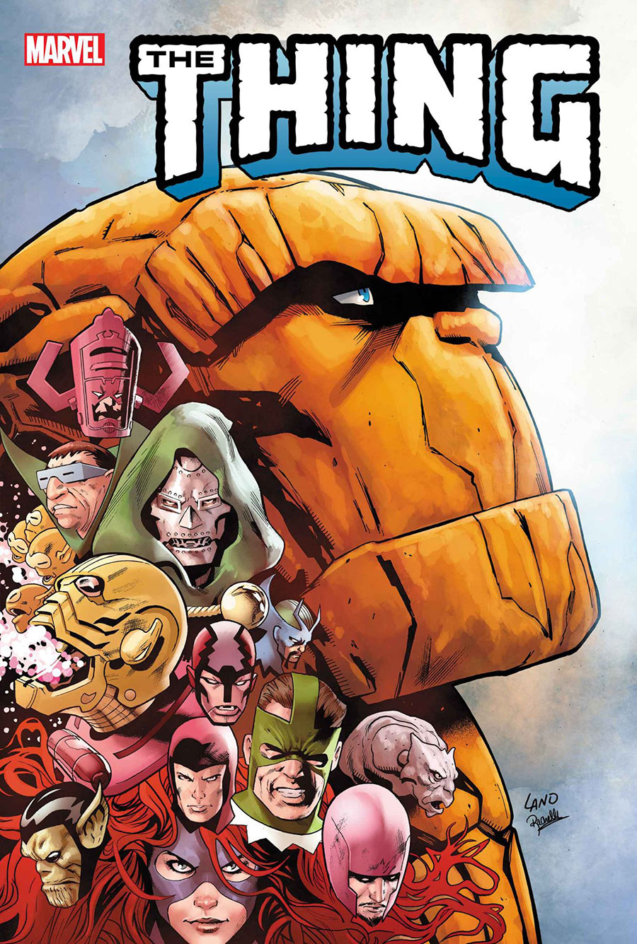 Thing Vol 4 #1 Cover B Variant Greg Land Cover