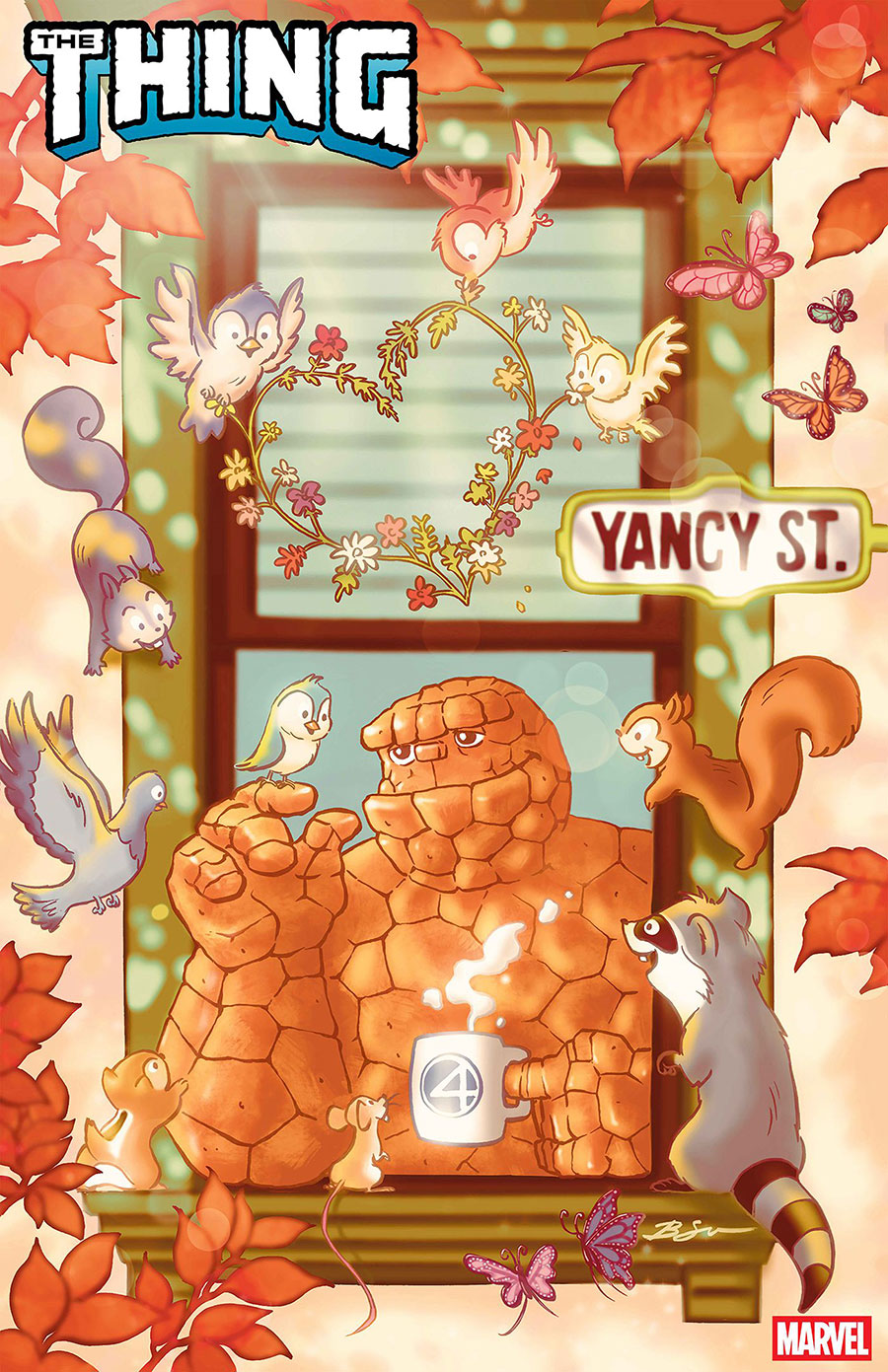 Thing Vol 4 #1 Cover C Variant Benjamin Su Windowshades Cover