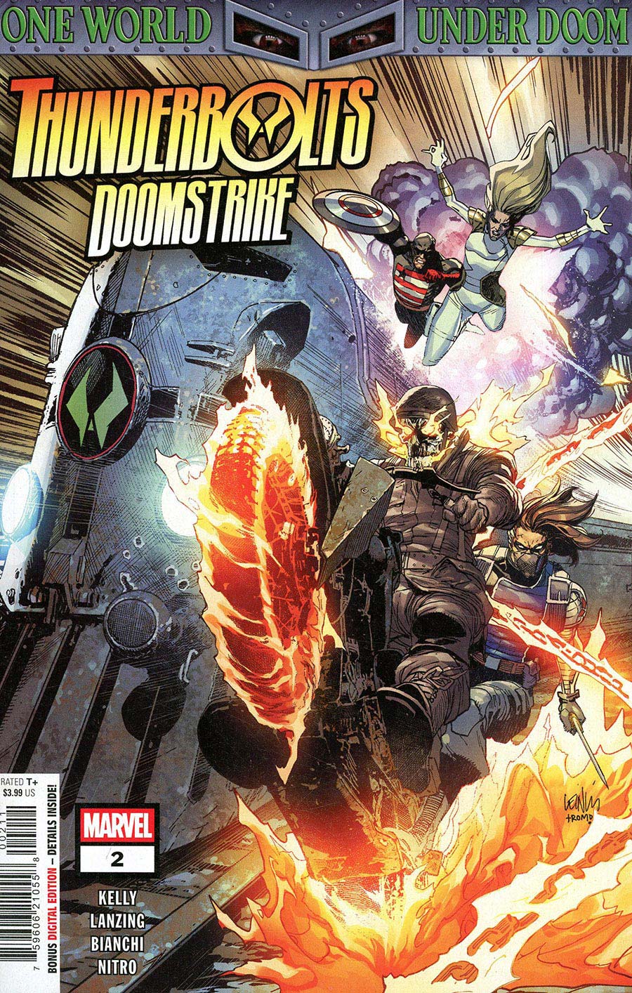 Thunderbolts Doomstrike #2 Cover A Regular Leinil Francis Yu Cover (One World Under Doom Tie-In)