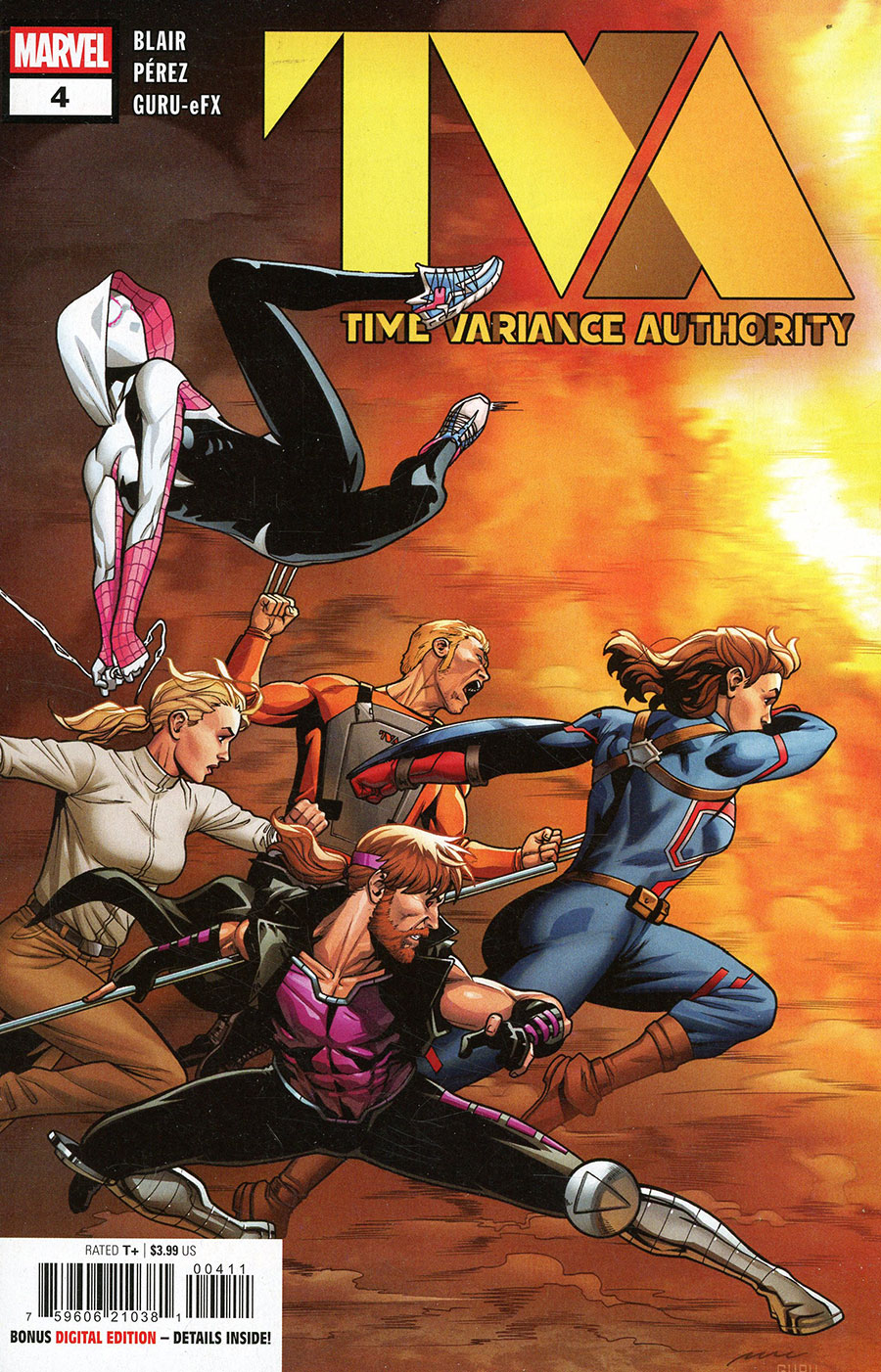 TVA #4 Cover A Regular Pere Perez Cover