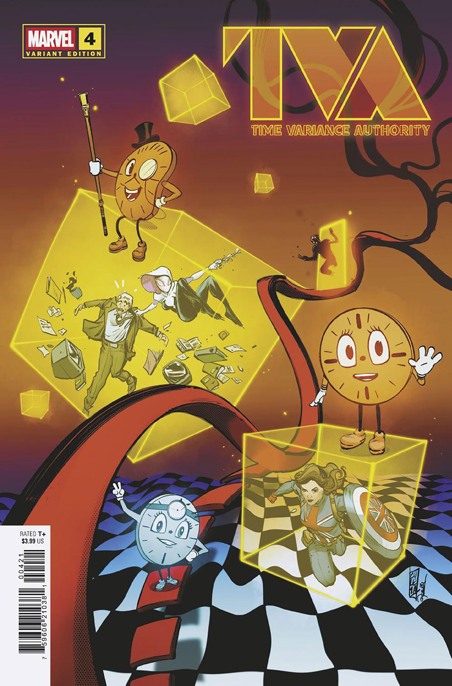 TVA #4 Cover B Variant Zulema Scotto Lavina Cover