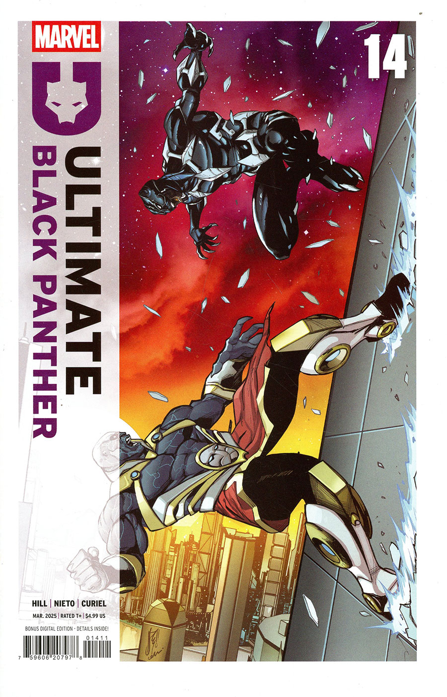 Ultimate Black Panther #14 Cover A Regular Stefano Caselli Cover