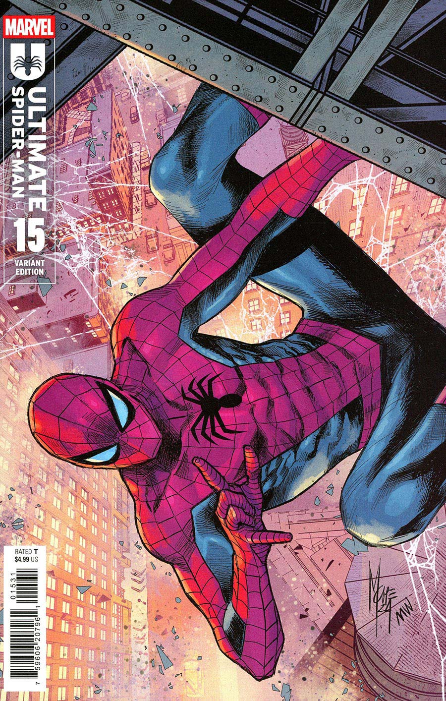 Ultimate Spider-Man Vol 2 #15 Cover C Variant Marco Checchetto Cover