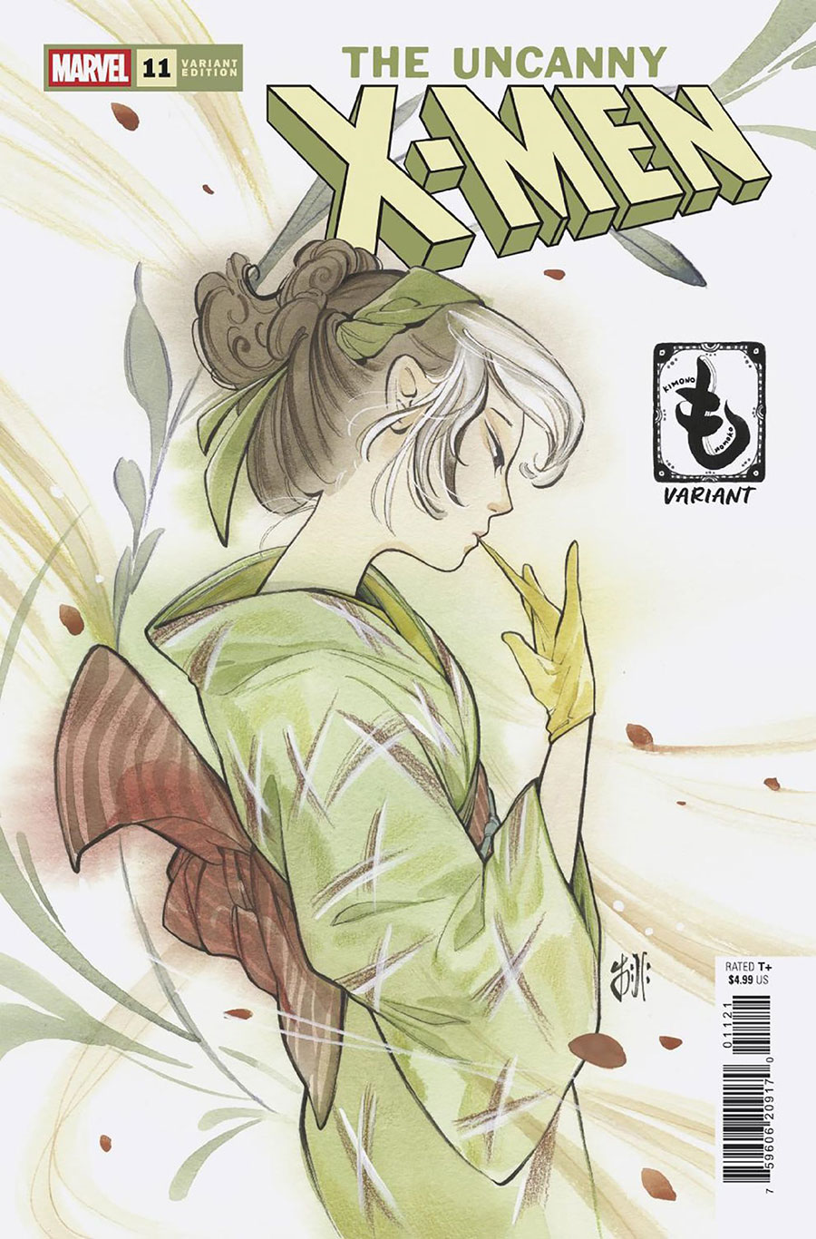 Uncanny X-Men Vol 6 #11 Cover C Variant Peach Momoko Kimono Cover (X-Manhunt Part 1)