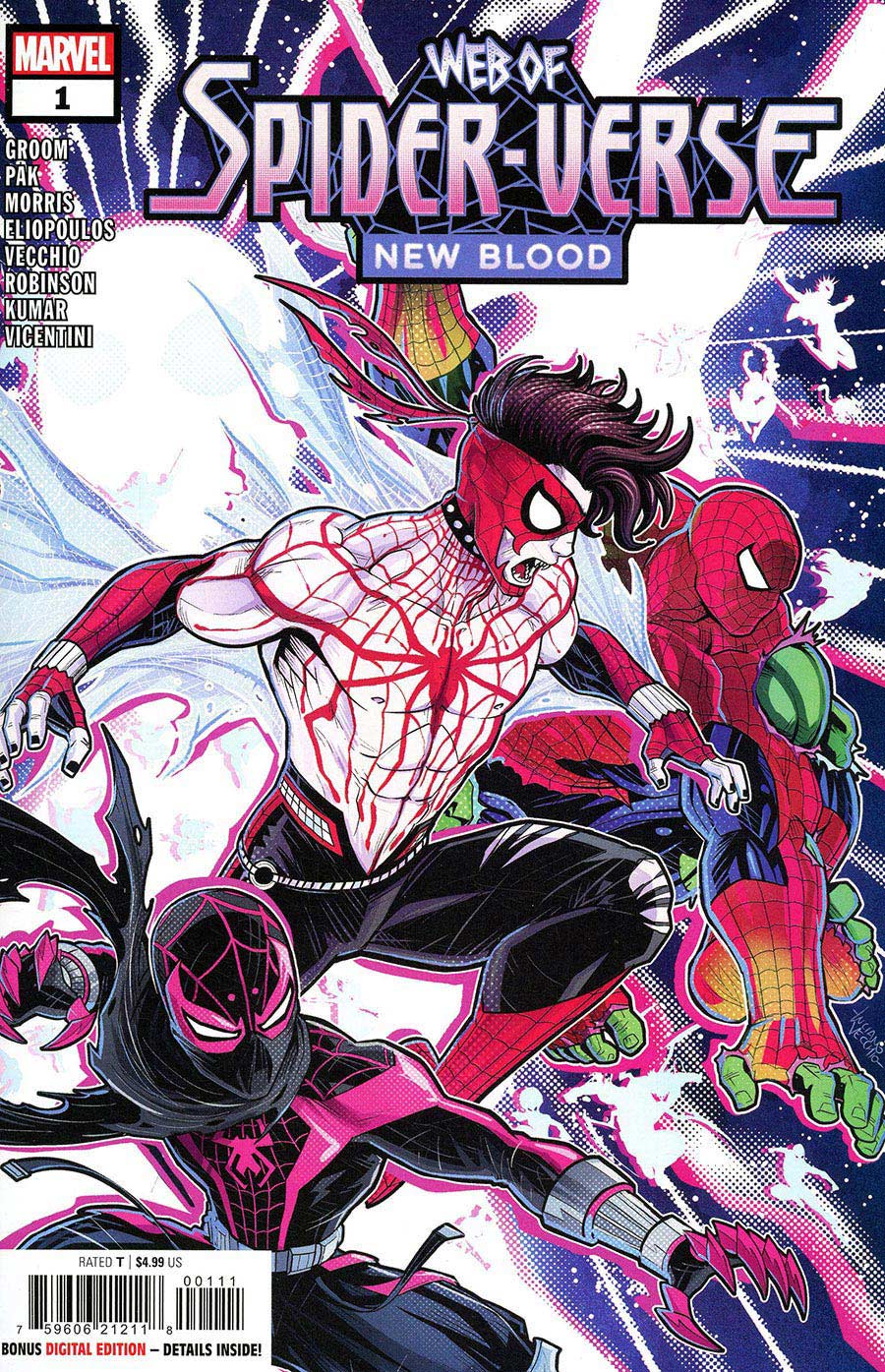 Web Of Spider-Verse New Blood #1 (One Shot) Cover A Regular Luciano Vecchio Cover