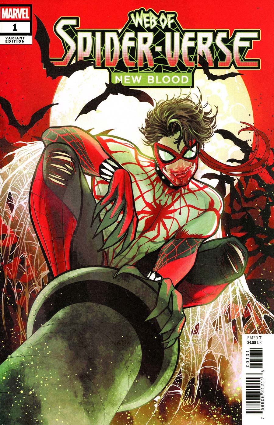 Web Of Spider-Verse New Blood #1 (One Shot) Cover C Variant Lucas Werneck Cover