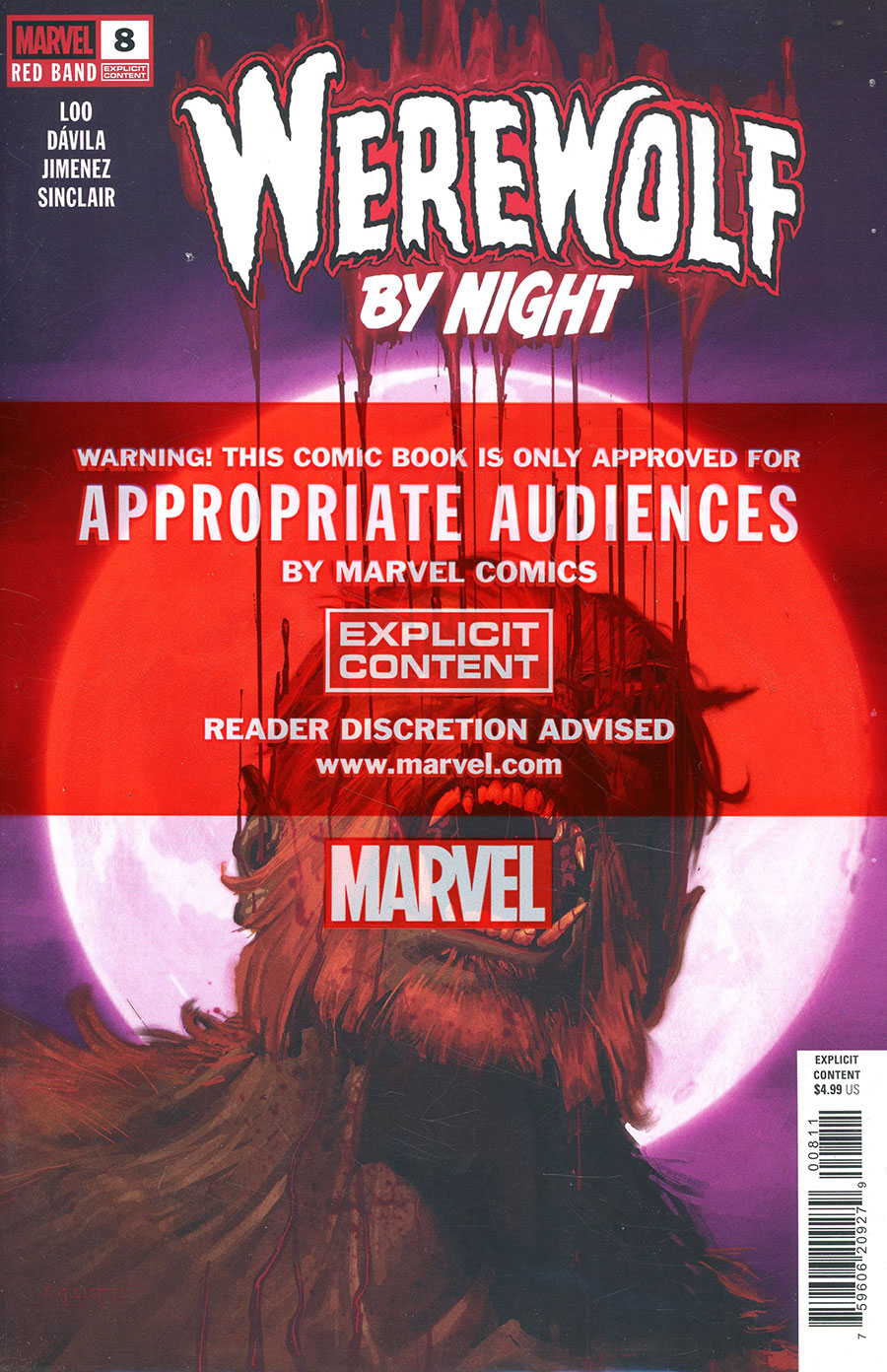 Werewolf By Night Red Band #8 Cover A Regular EM Gist Cover With Polybag