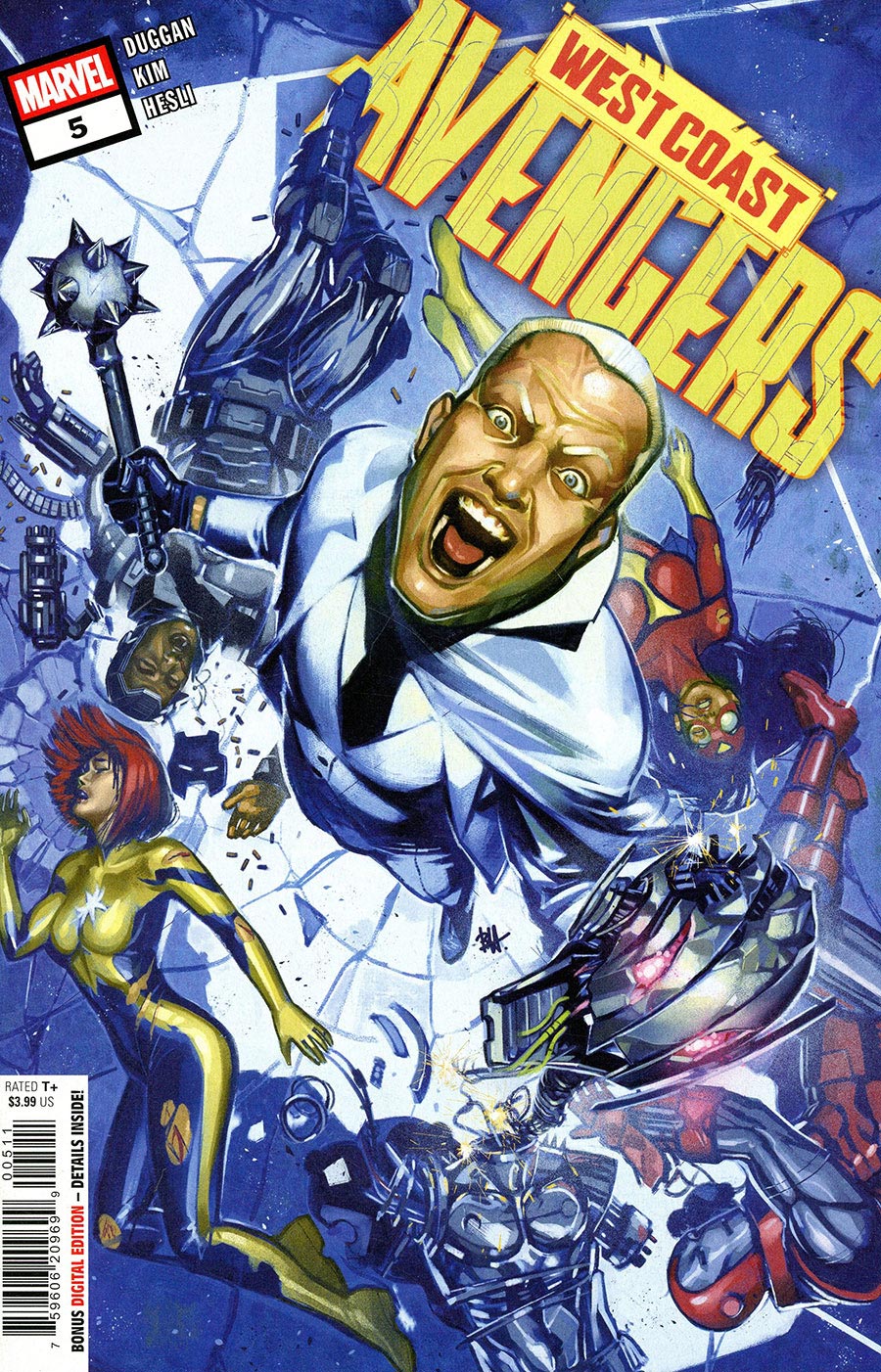 West Coast Avengers Vol 4 #5 Cover A Regular Ben Harvey Cover