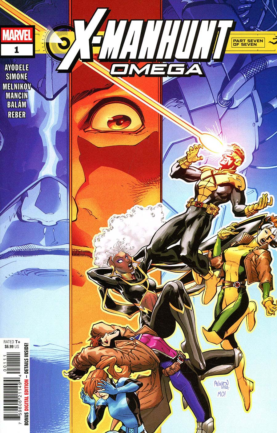 X-Manhunt Omega #1 (One Shot) Cover A Regular Gleb Melnikov Cover (X-Manhunt Part 7)