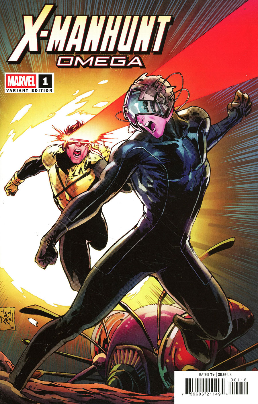 X-Manhunt Omega #1 (One Shot) Cover D Variant Tony Daniel Cover (X-Manhunt Part 7)