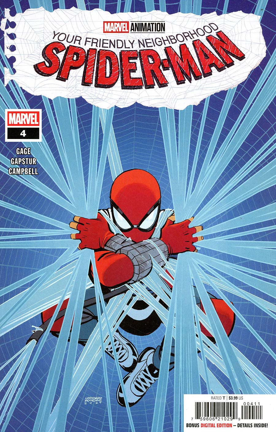 Your Friendly Neighborhood Spider-Man #4 Cover A Regular Leonardo Romero Cover