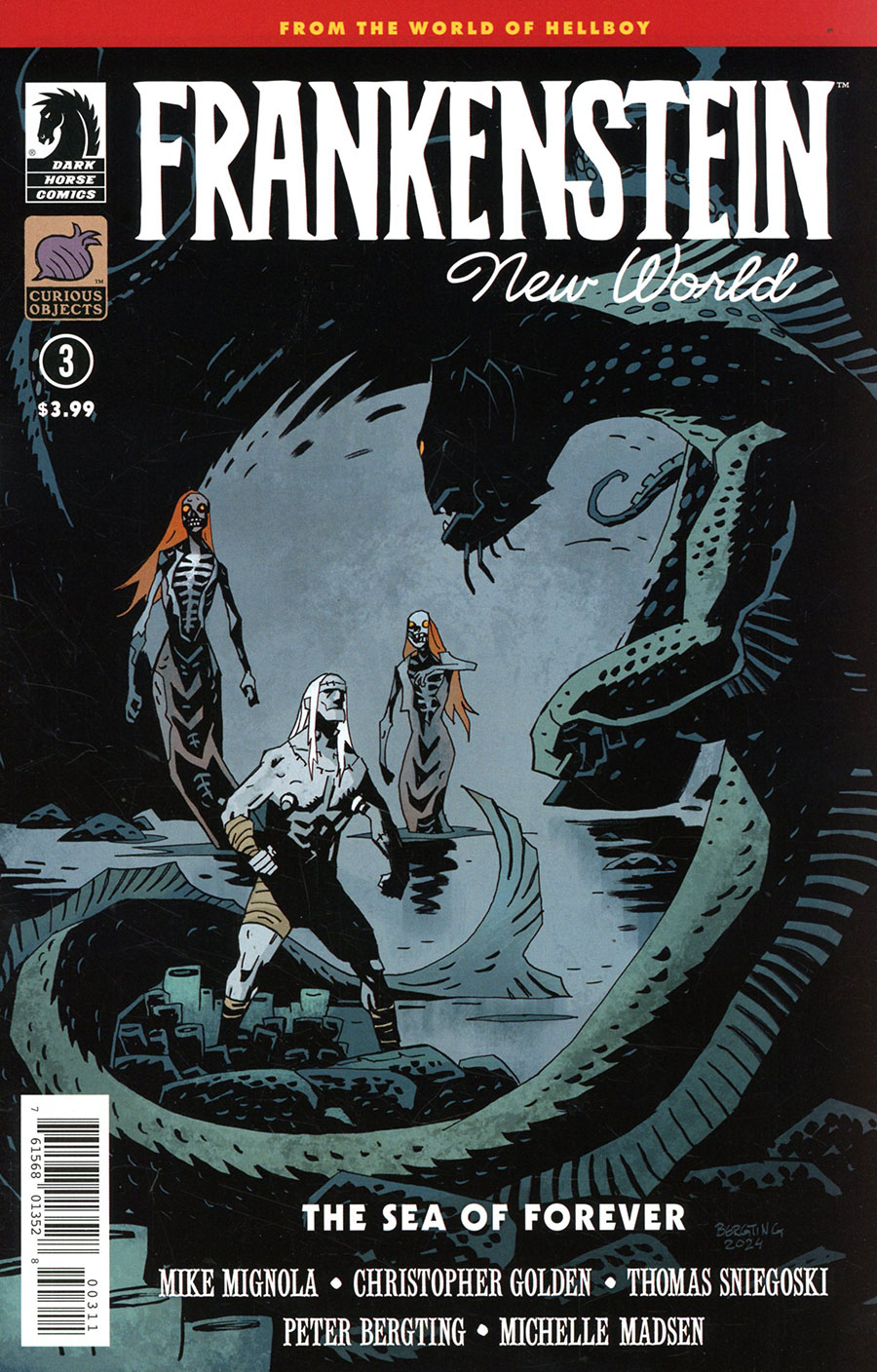 Frankenstein New World The Sea Of Forever #3
