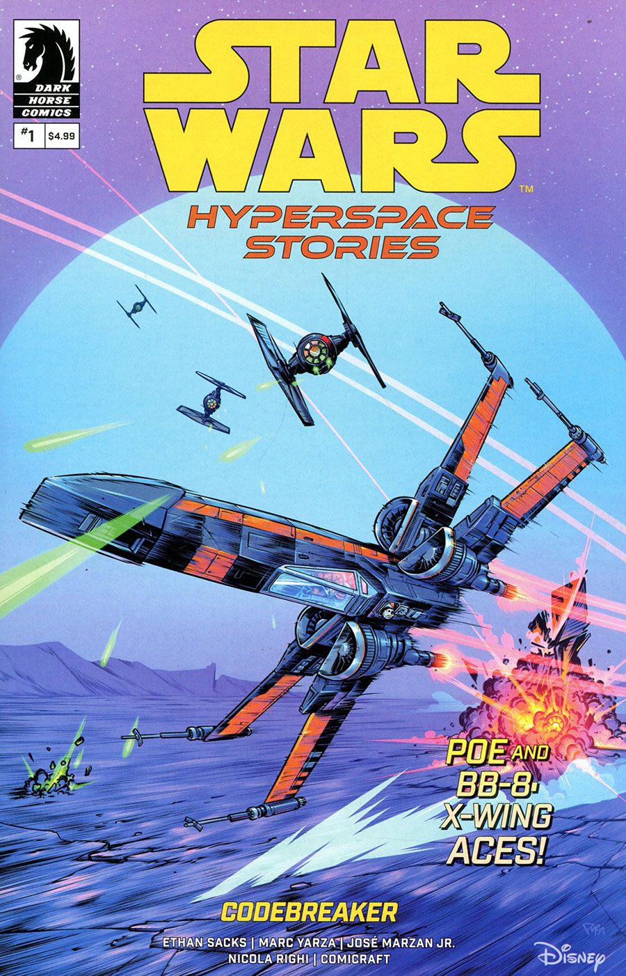 Star Wars Hyperspace Stories Codebreaker #1 Cover B Variant Pye Parr Cover