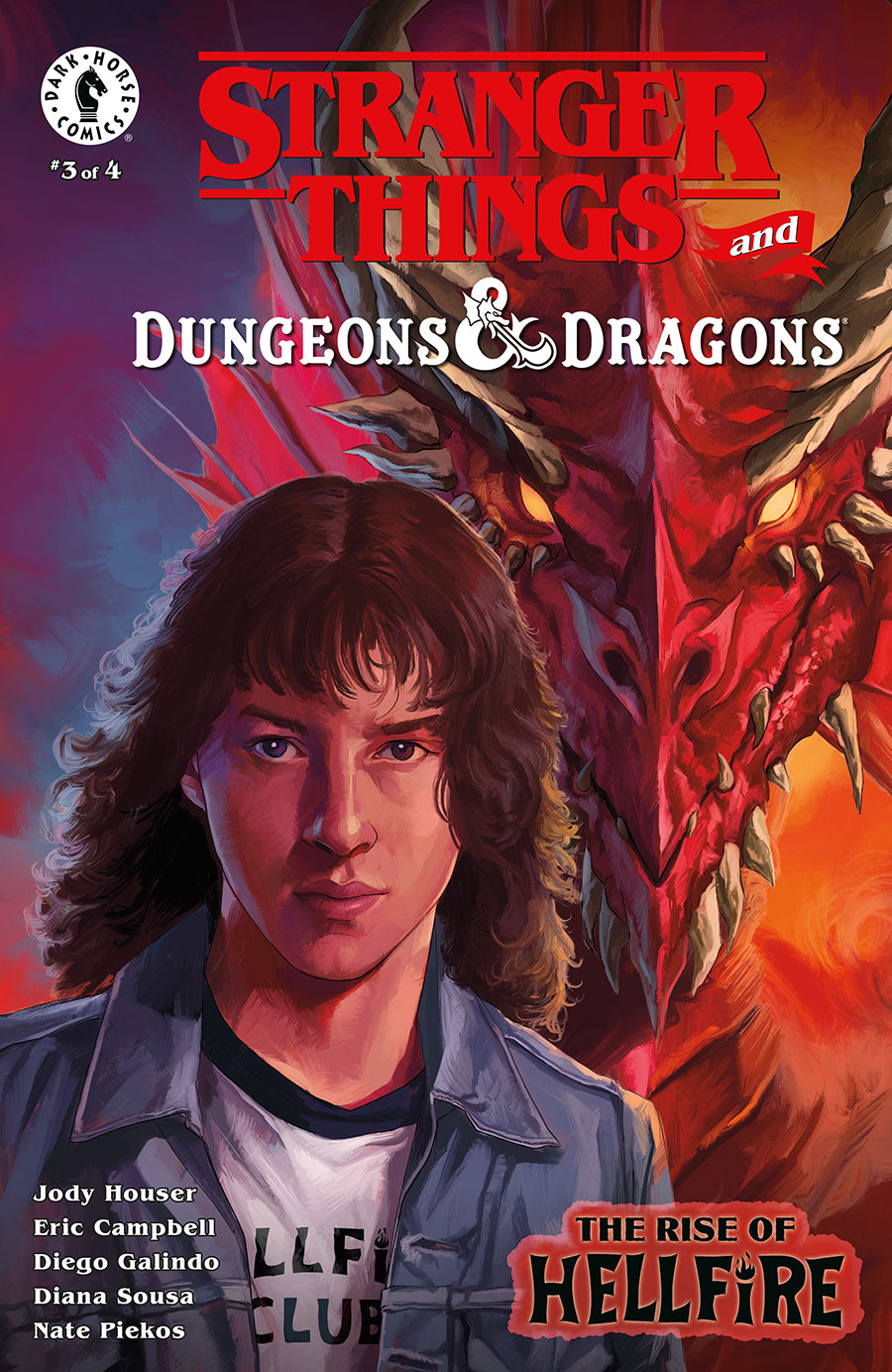 Stranger Things And Dungeons & Dragons The Rise Of Hellfire #3 Cover C Variant Uzuri Cover - RESOLICITED