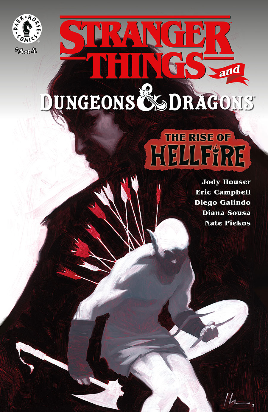 Stranger Things And Dungeons & Dragons The Rise Of Hellfire #3 Cover D Variant Jeremy Wilson Cover - RESOLICITED