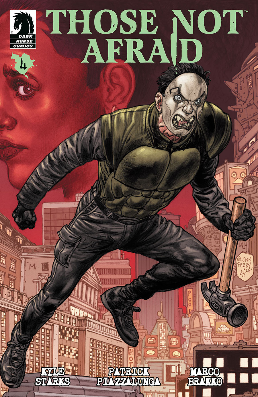 Those Not Afraid #4 Cover A Regular Glenn Fabry Cover