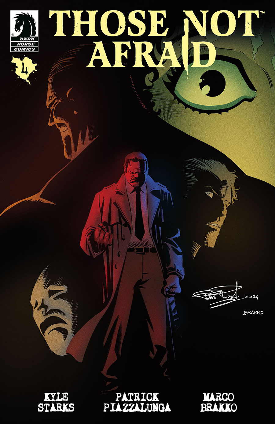 Those Not Afraid #4 Cover B Variant Patrick Piazzalunga Cover