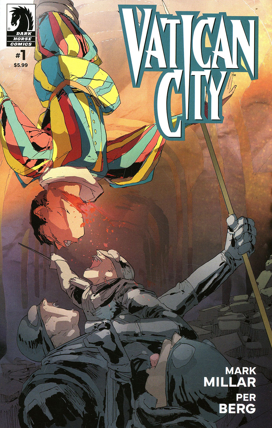 Vatican City #1 Cover A Regular Per Berg Color Cover
