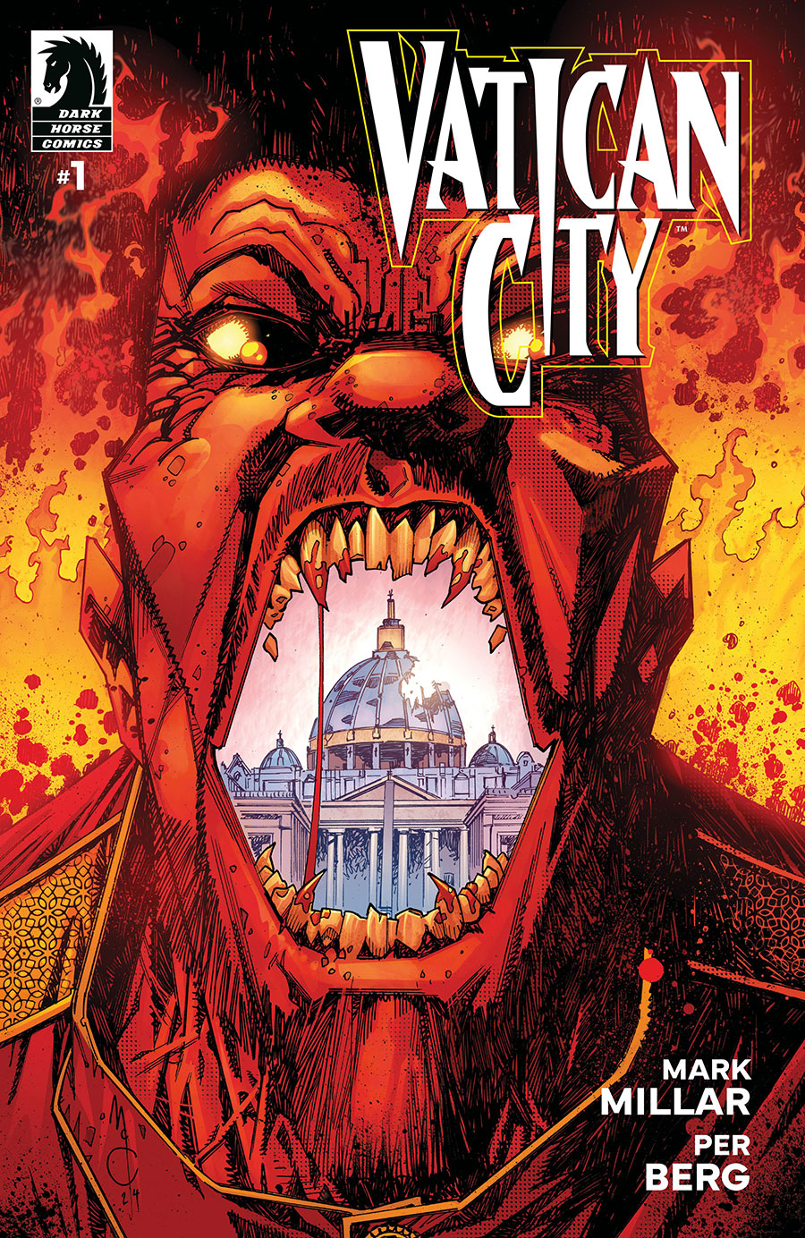 Vatican City #1 Cover C Variant John McCrea Cover