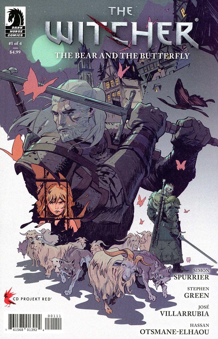Witcher The Bear And The Butterfly #1 Cover A Regular Stephen Green Cover