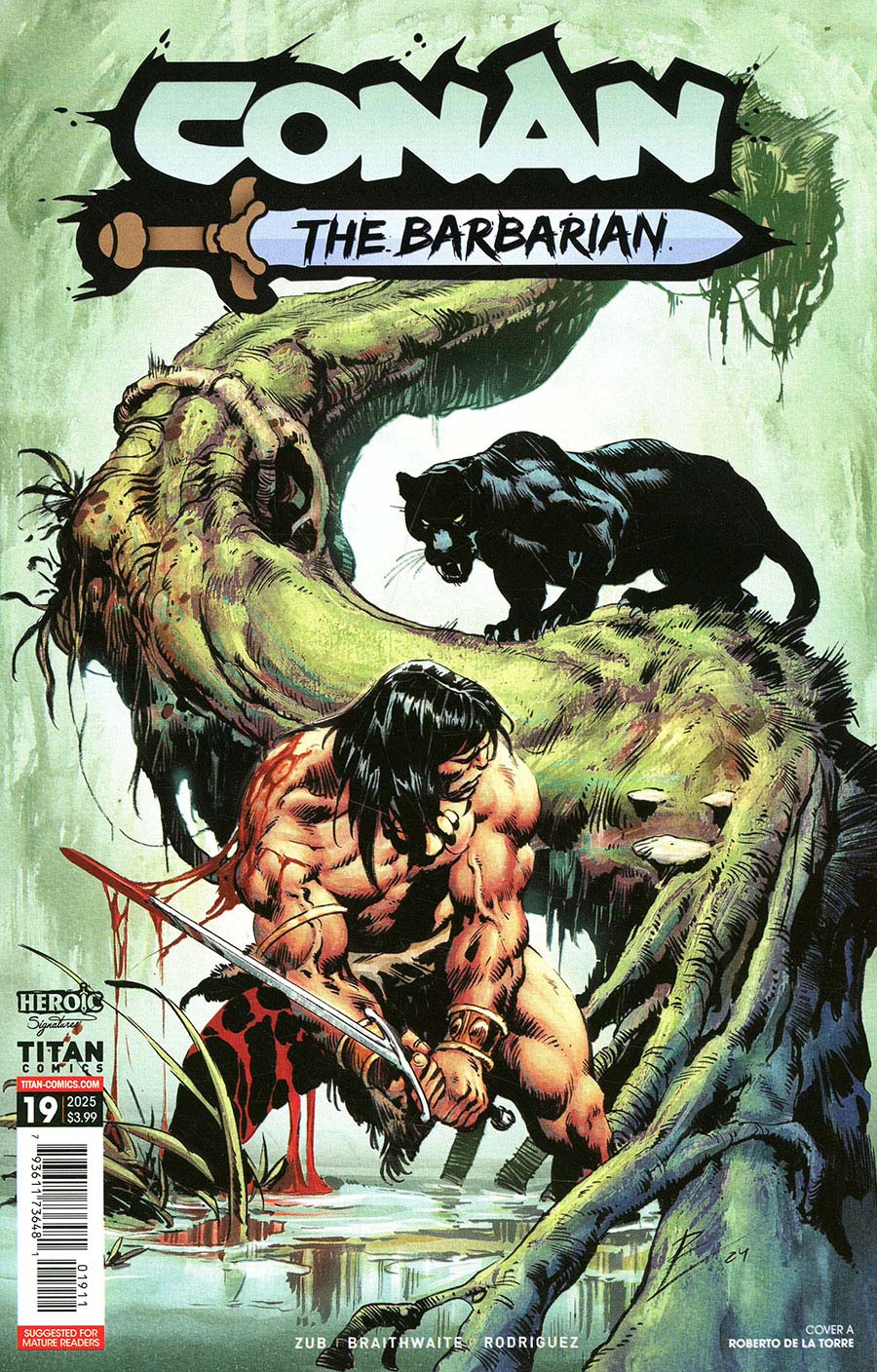 Conan The Barbarian Vol 5 #19 Cover A Regular Roberto De La Torre Cover