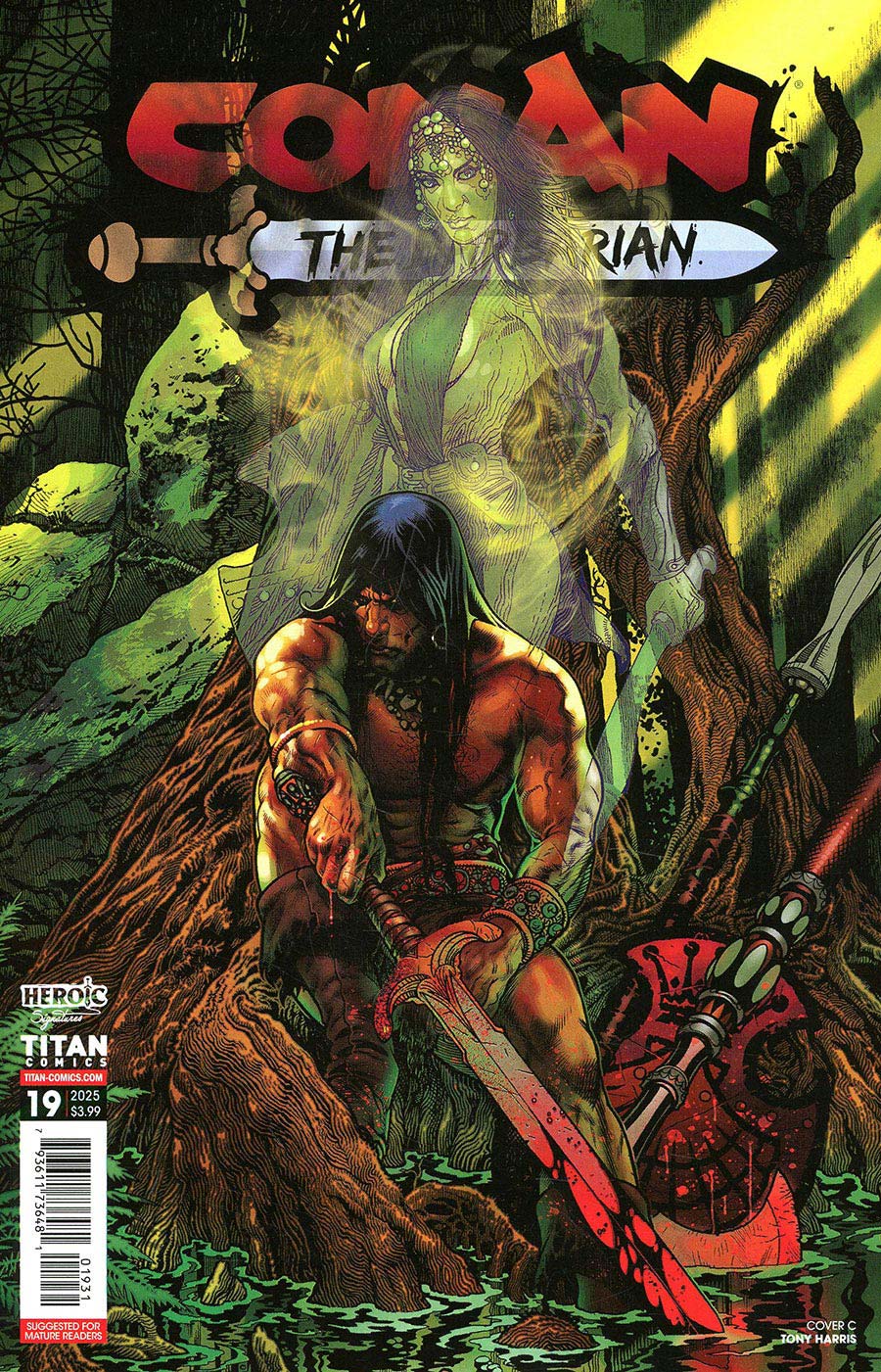 Conan The Barbarian Vol 5 #19 Cover C Variant Tony Harris Cover