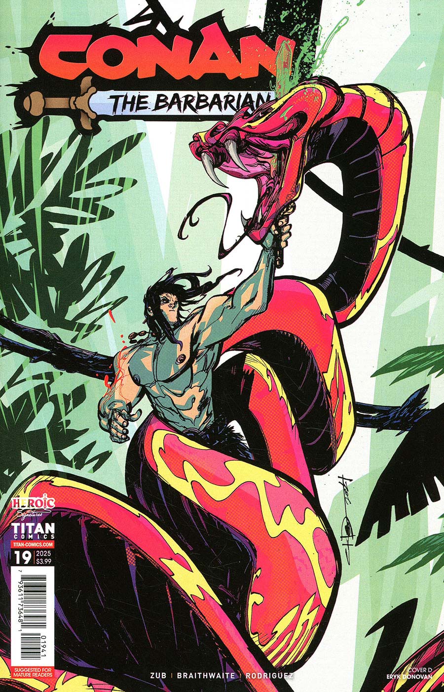 Conan The Barbarian Vol 5 #19 Cover D Variant Eryk Donovan Cover