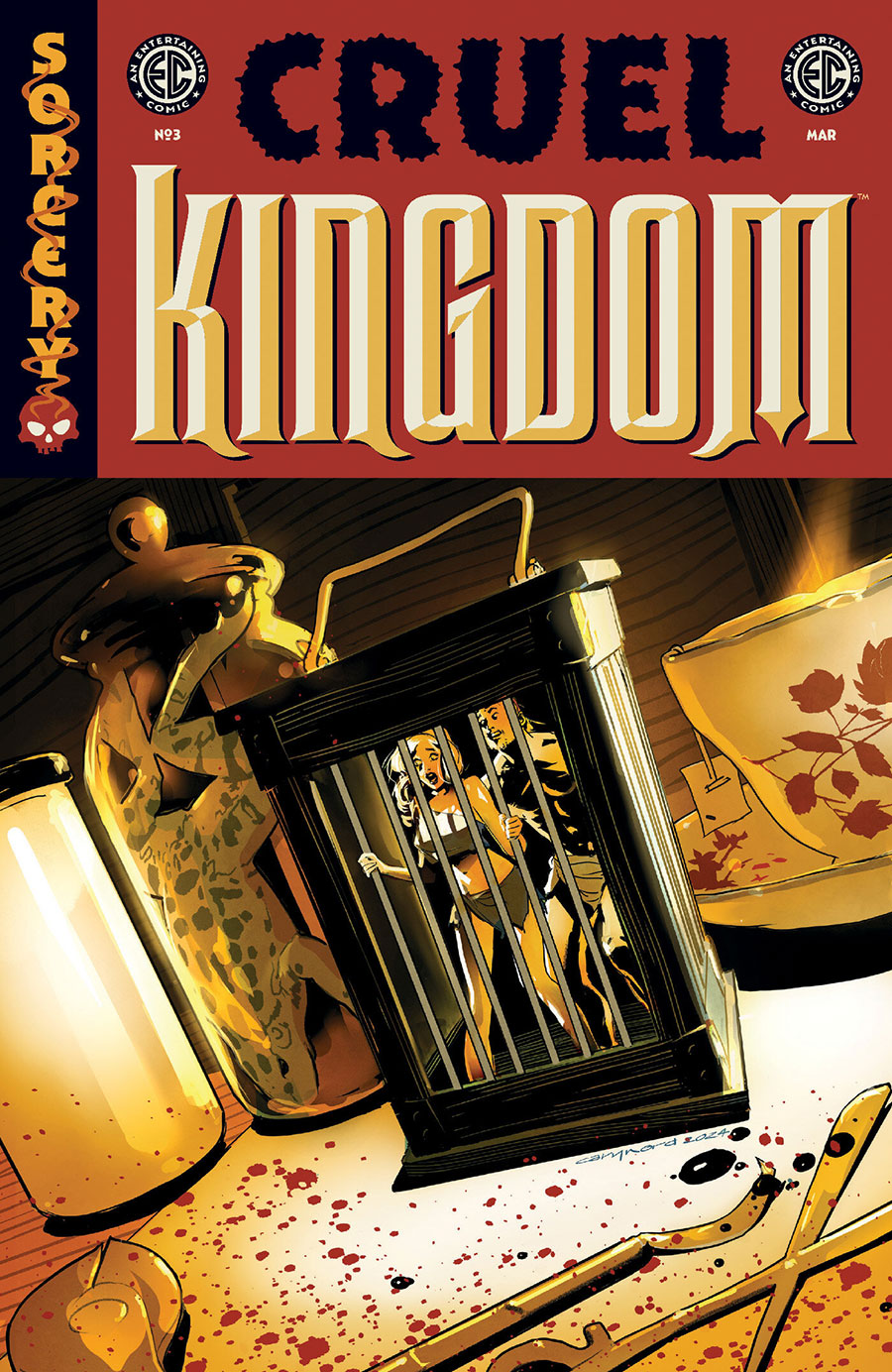 Cruel Kingdom #3 Cover B Variant Cary Nord Cover (EC Comics)