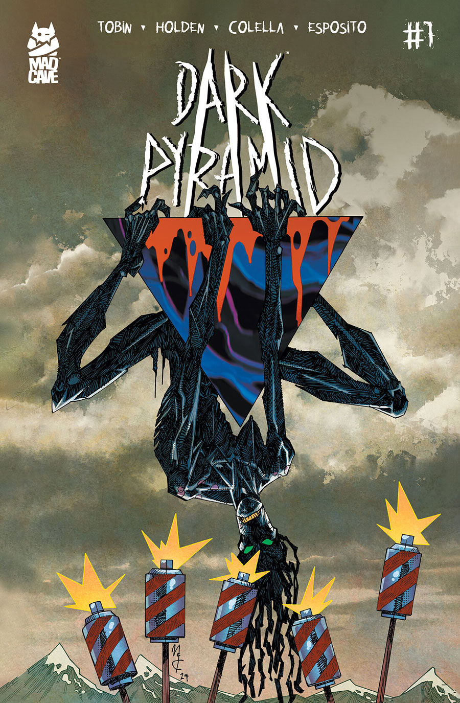 Dark Pyramid #1 Cover B Variant John McCrea Cover