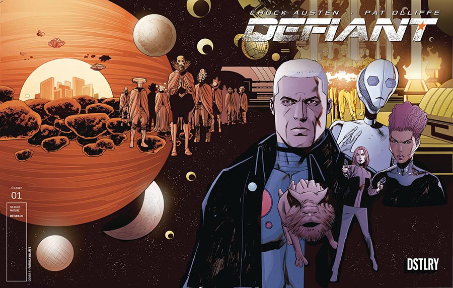 Defiant (DSTLRY) #1 Cover A Regular Patrick Olliffe Wraparound Cover
