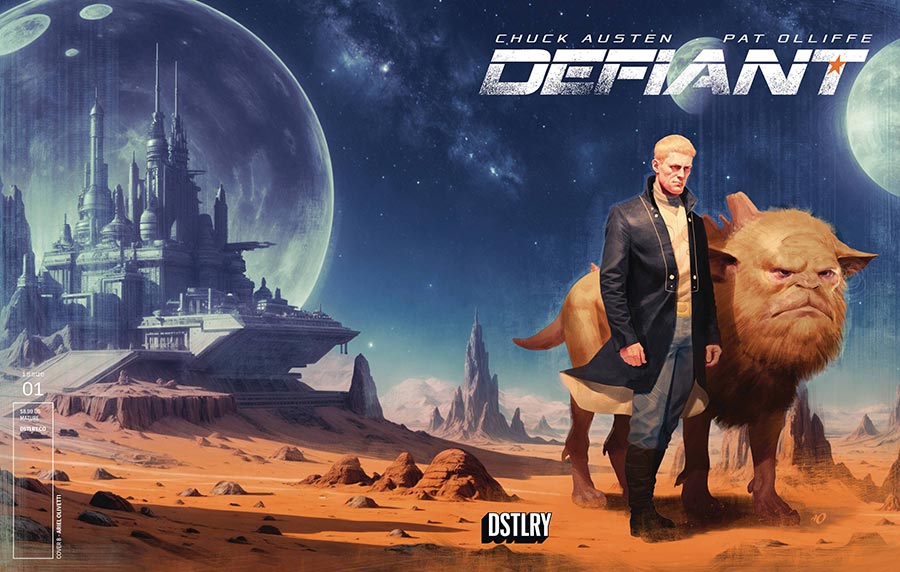 Defiant (DSTLRY) #1 Cover B Variant Ariel Olivetti Wraparound Cover