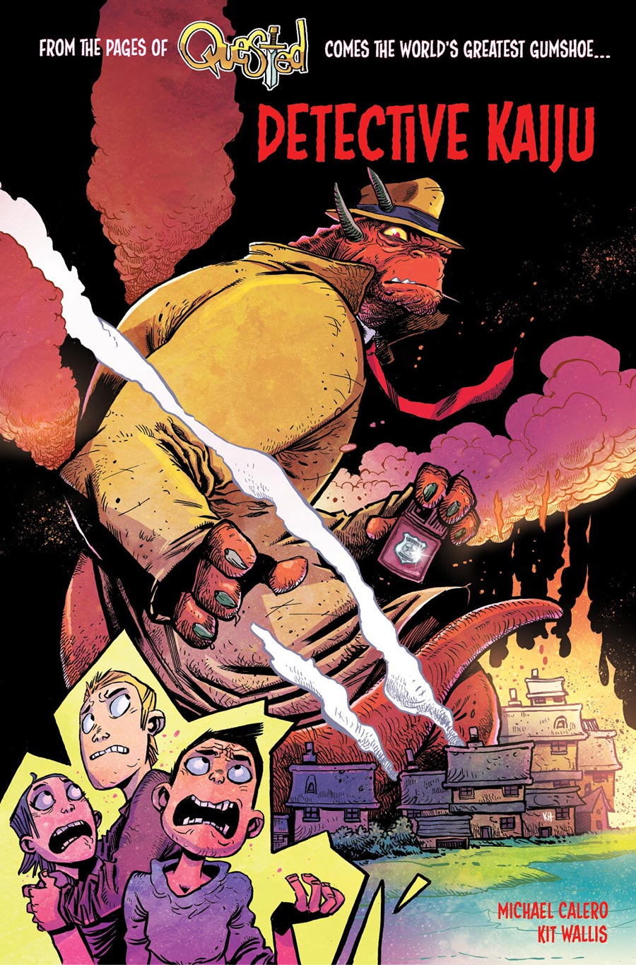 Detective Kaiju #1 Cover A Regular Kit Wallis Cover - RESOLICITED