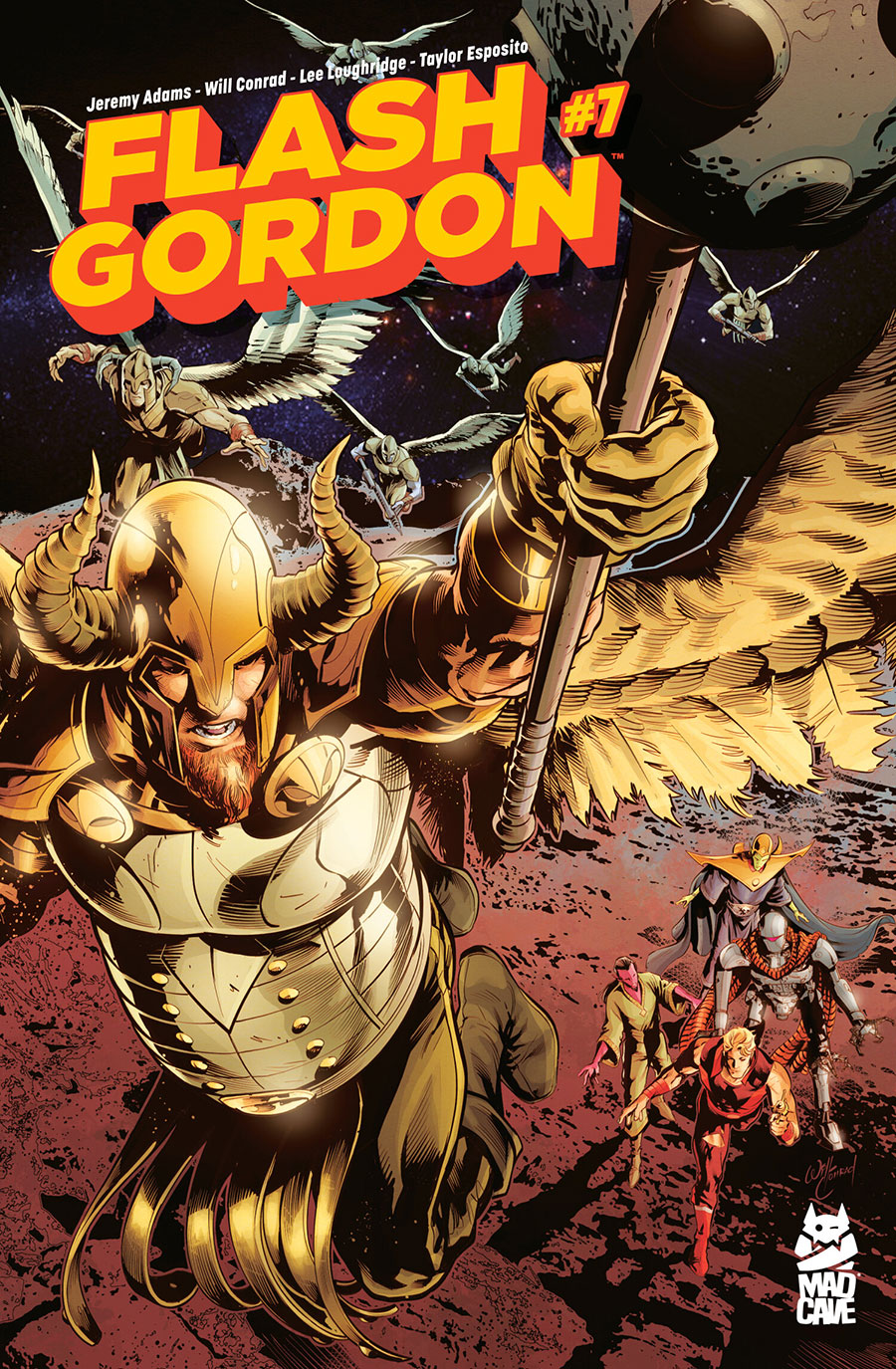 Flash Gordon Vol 8 #7 Cover A Regular Will Conrad Cover