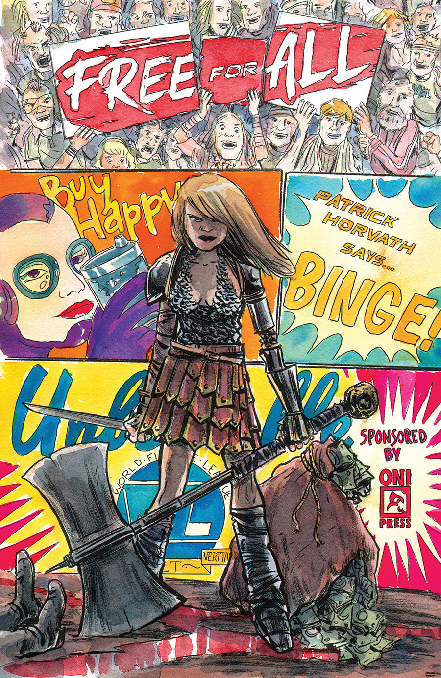 Free For All #1 (One Shot) Cover B Variant Matt Kindt Cover