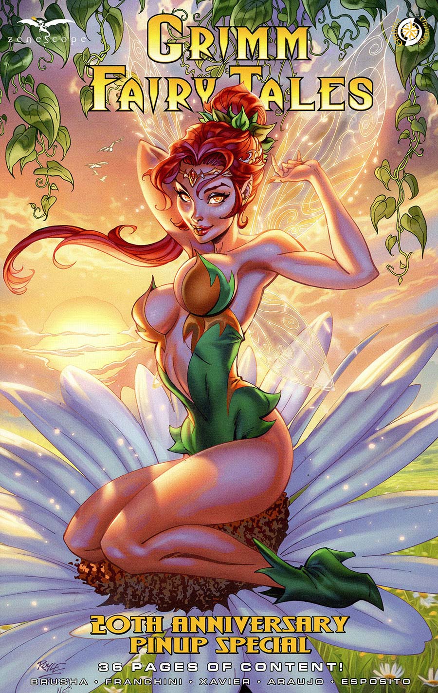 Grimm Fairy Tales 20th Anniversary 2025 Fairy Tale Pinup Special #1 (One Shot) Cover C Variant John Royle Cover