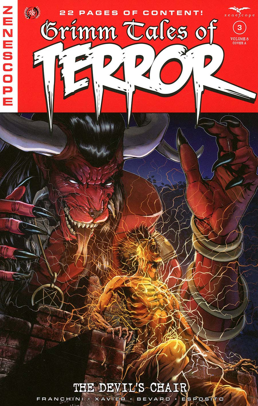 Grimm Fairy Tales Presents Grimm Tales Of Terror Vol 5 #3 The Devils Chair Cover A Regular Eric J Cover