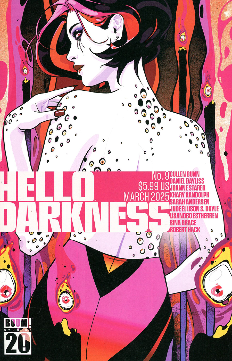 Hello Darkness #9 Cover D Variant Goni Montes BOOM Studios 20th Anniversary Cover