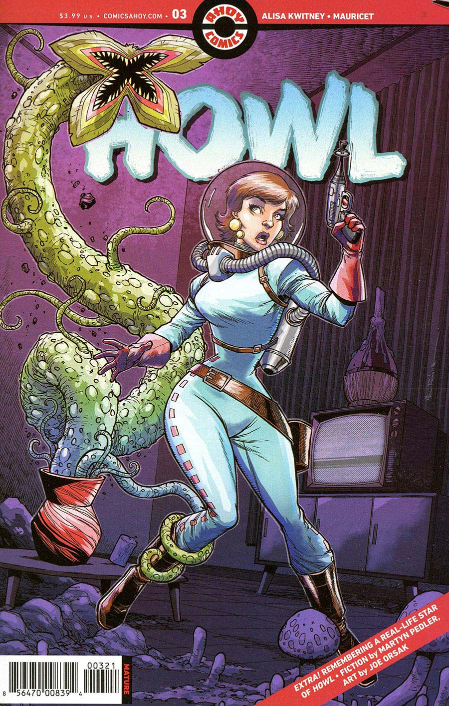 Howl #3 Cover B Variant Alan Robinson Cover