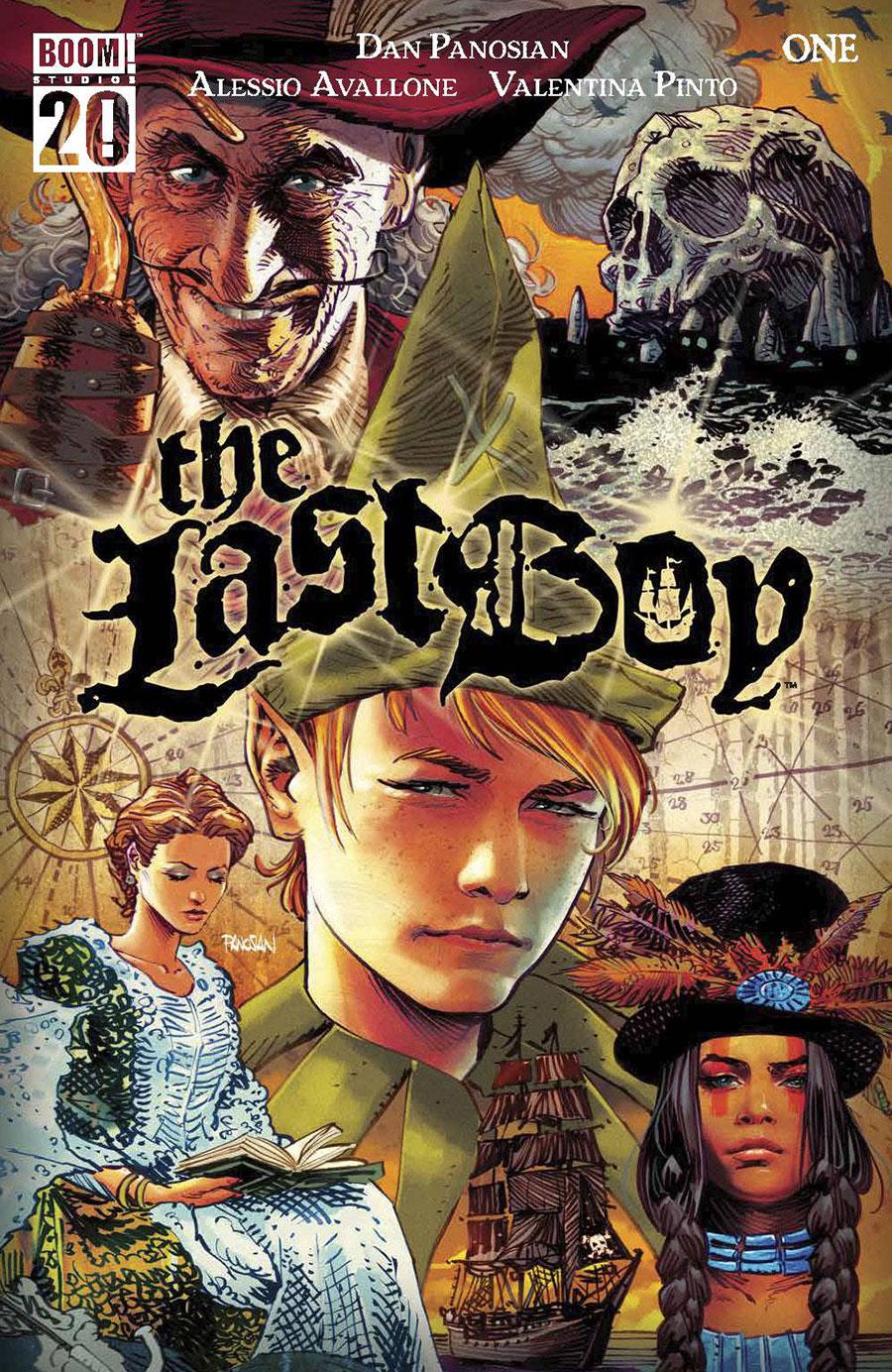 Last Boy #1 Cover A Regular Dan Panosian Cover