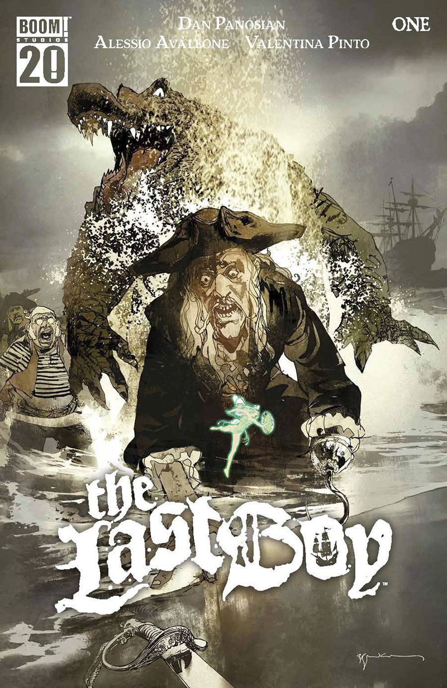 Last Boy #1 Cover H Variant Bill Sienkiewicz Reveal Cover