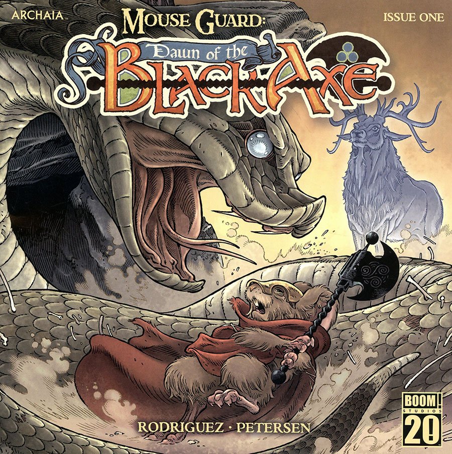 Mouse Guard Dawn Of The Black Axe #1 Cover A Regular Gabriel Rodriguez Cover