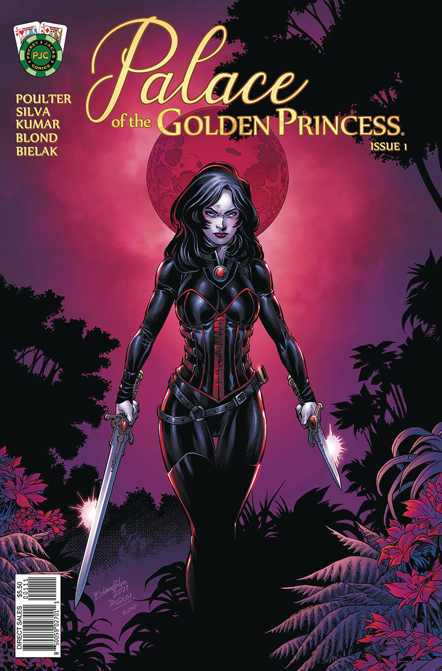 Palace Of The Golden Princess #1 Cover A Regular Ediano Silva Cover