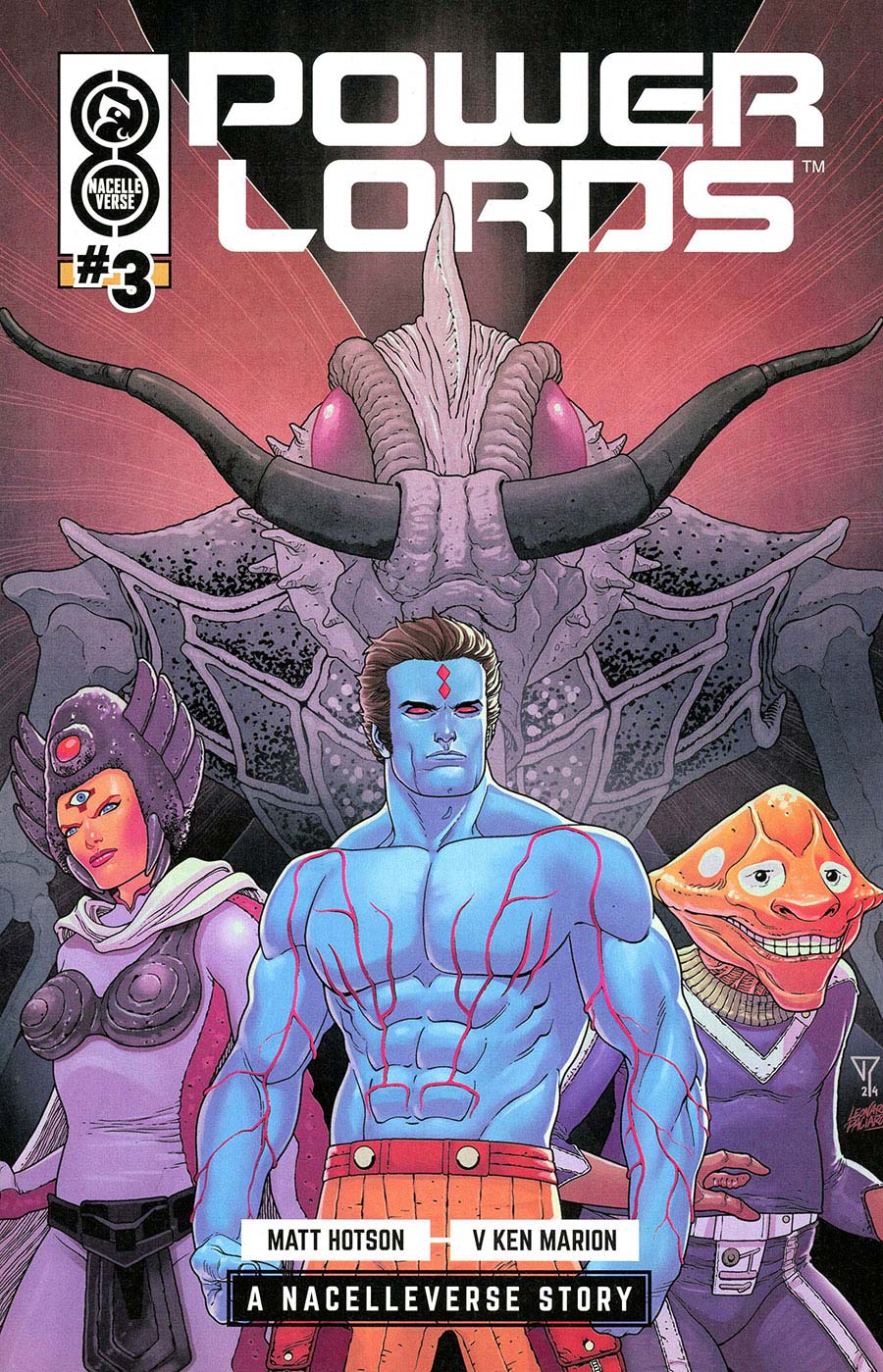 Power Lords Vol 2 #3 Cover C Variant Francis Portela Cover