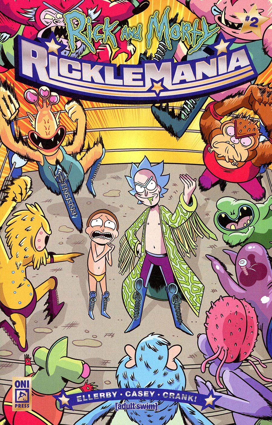 Rick And Morty Ricklemania #2 Cover A Regular Marc Ellerby Cover