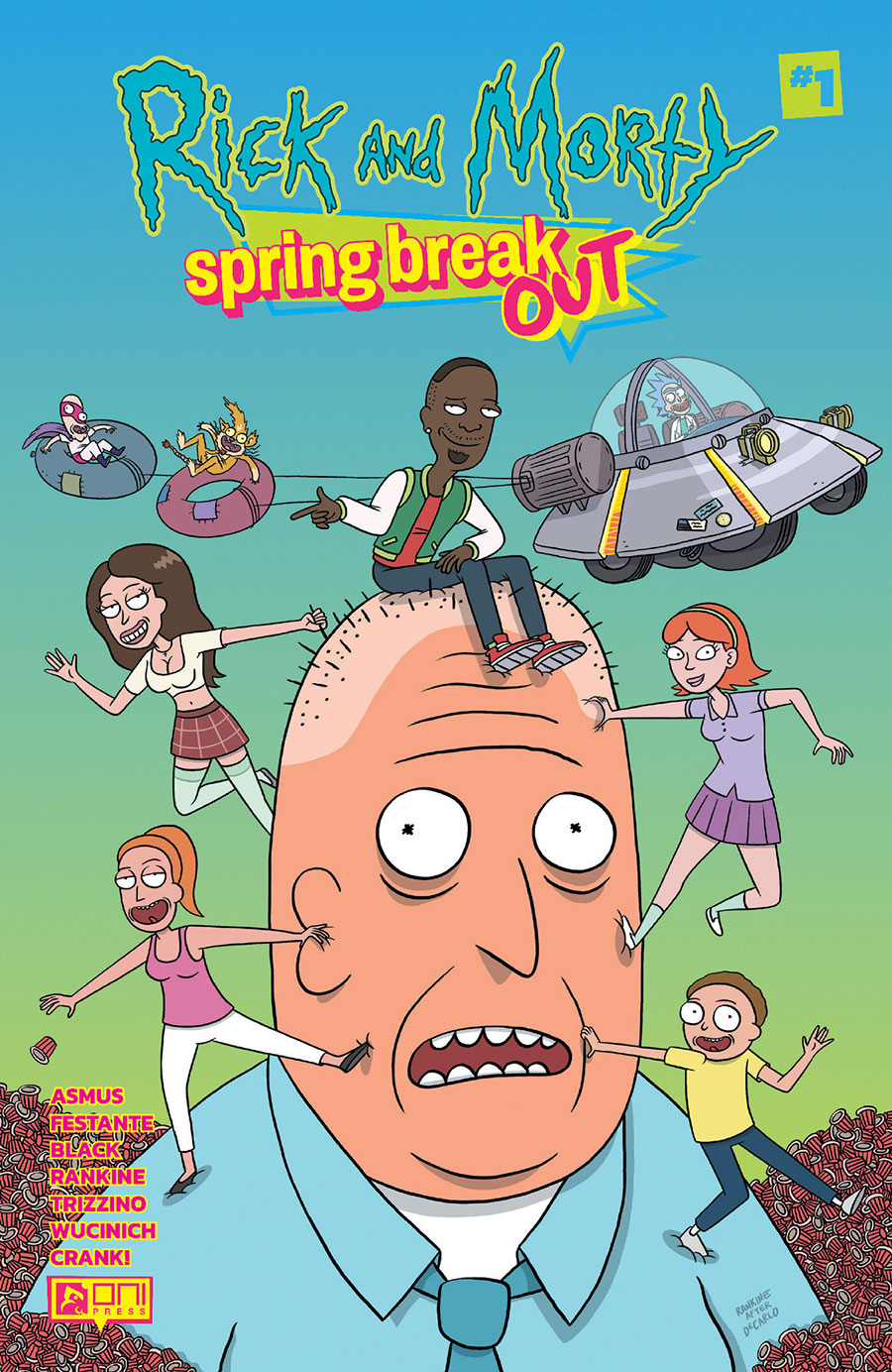 Rick And Morty Spring Break Out #1 (One Shot) Cover A Regular Dean Rankine Cover
