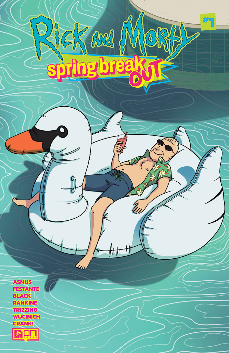 Rick And Morty Spring Break Out #1 (One Shot) Cover B Variant Angela Trizzino Cover