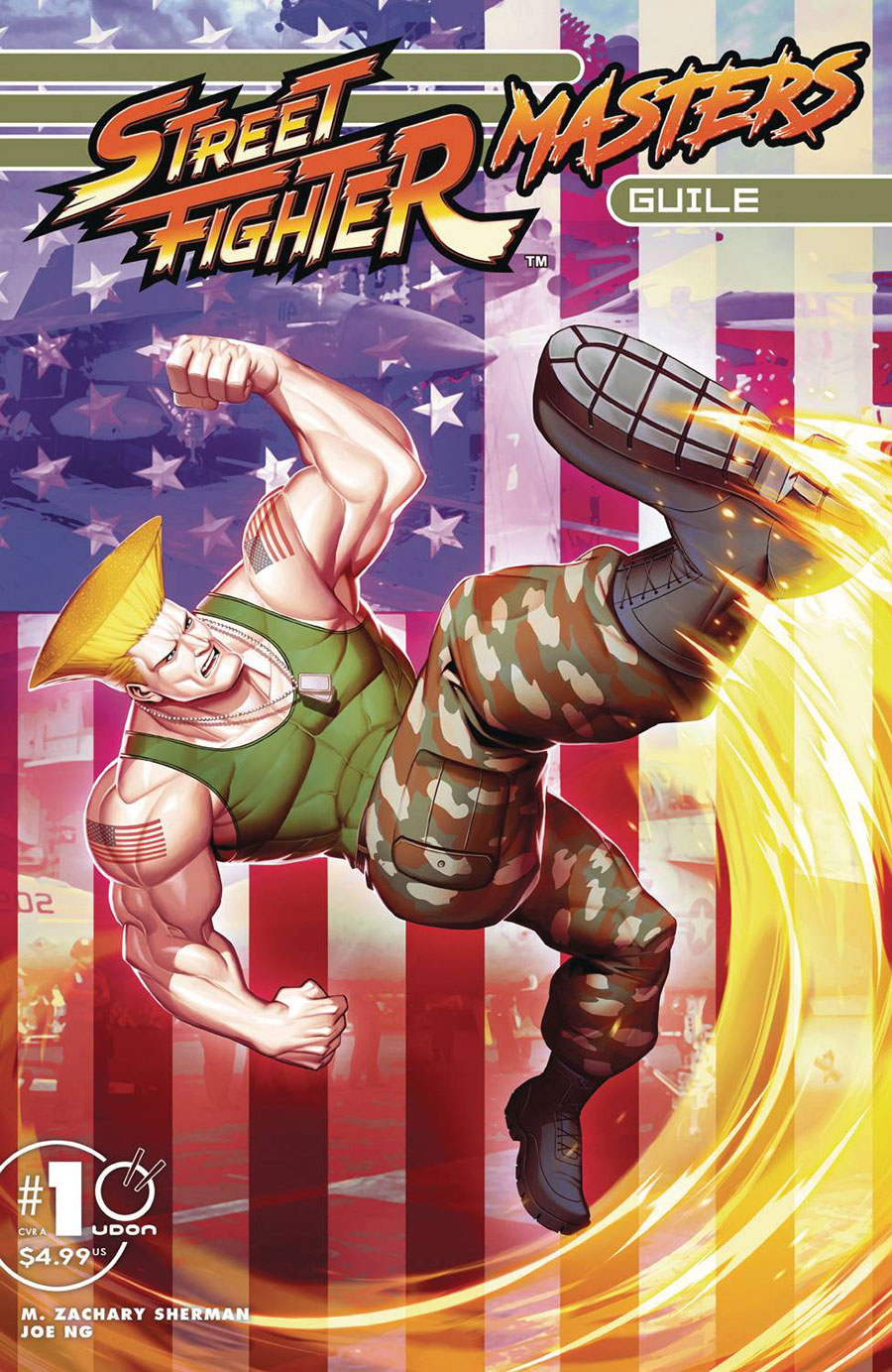 Street Fighter Masters Guile #1 (One Shot) Cover A Regular Genzoman Cover